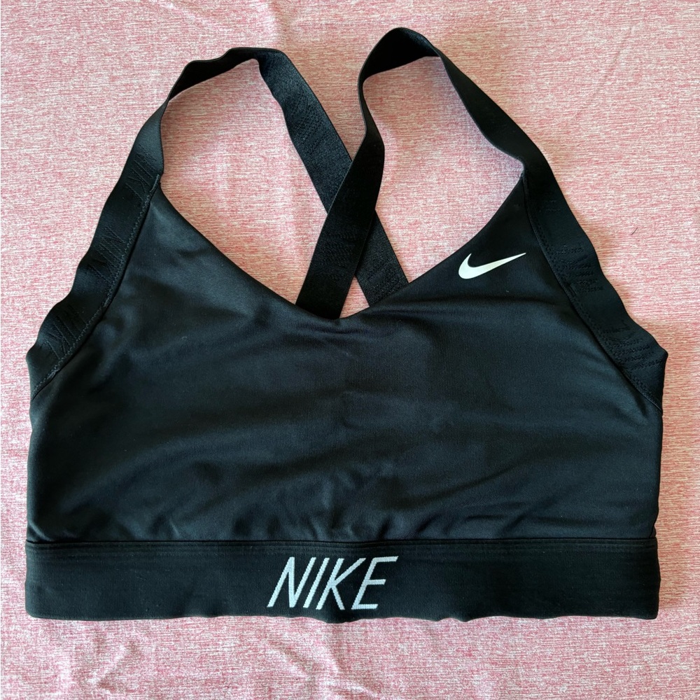 Black Nike Sports Bra Medium